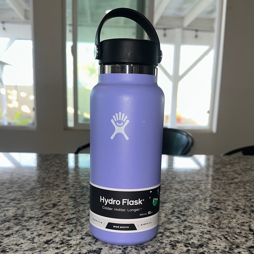 Hydro Flask Lavender Wide Mouth Bottle